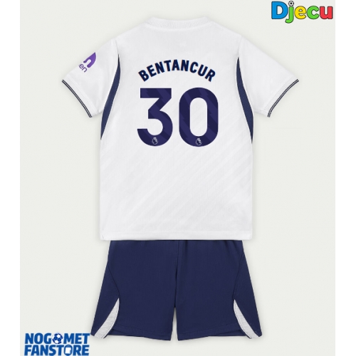 Tottenham Hotspur Rodrigo Bentancur #30 Domaci Dres za djecu 2026-27 Kratak Rukav (+ Kratke hlače)